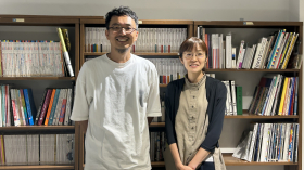 右から、伊藤紗欧里さん、漆原悠一さん