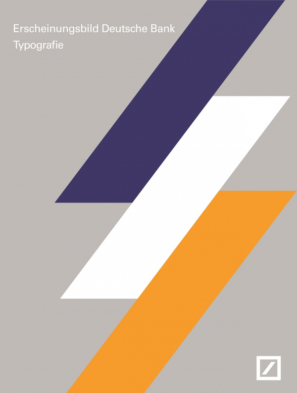 1978 · Stankowski+Duschek · Visual Identity of Deutsche Bank · Design manual