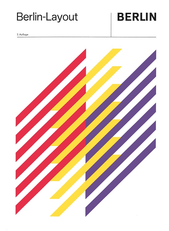 1971 – Anton Stankowski – Berlin–Layout – Design manual © Stankowski-Stiftung, Stuttgart