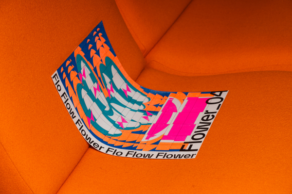 「Flo Flow Flower Poster」 HOUTH