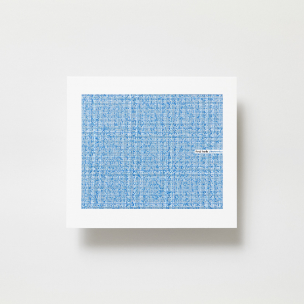 Ryoji Ikeda | ultratronics w/ Ryoji Ikeda CDジャケット デザイン 2022 Design Team: Keigo Shiotani © Ryoji Ikeda Photo: Takeshi Asano