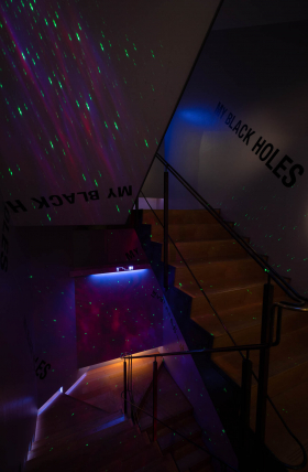 Towards the basement