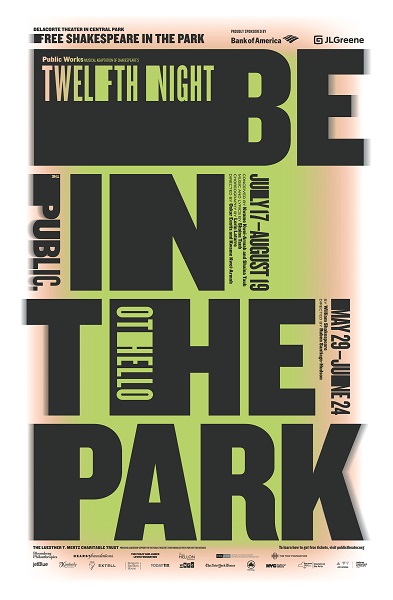 [Be in the Park - Othello / Twelfth Night] 2018