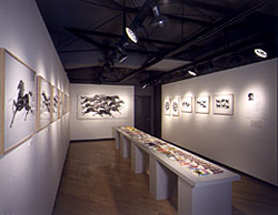 原田維夫展 木版画「馬」 | ギンザ・グラフィック・ギャラリー