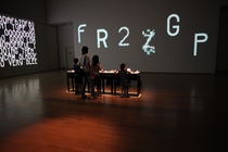 セミトラインスタレーション展 tFont/fTime， 2009， 山口情報芸術センター[YCAM]