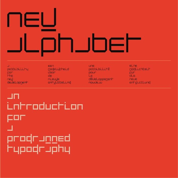 New Alphabet / 1967 catalogue