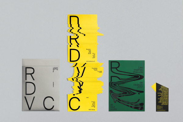 「Rendez-vous des créateurs」 (Visual identity) 2017 / Balmer Hählen