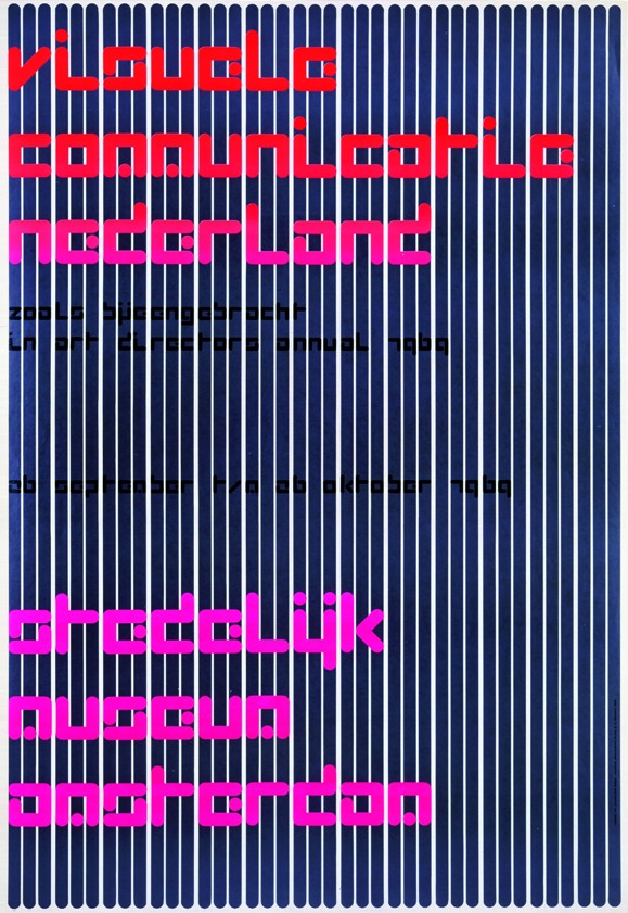 Visual Communication in Netherlands / 1969 poster