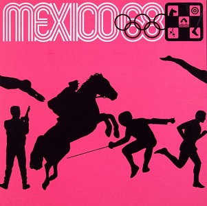 <div style='text-align:left;'>1968年メキシコシティ大会, スポーツポスター(近代五種) / ©International Olympic Committee</div>