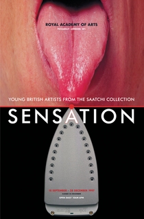 SENSATION poster, royal academy of arts, london, 1997