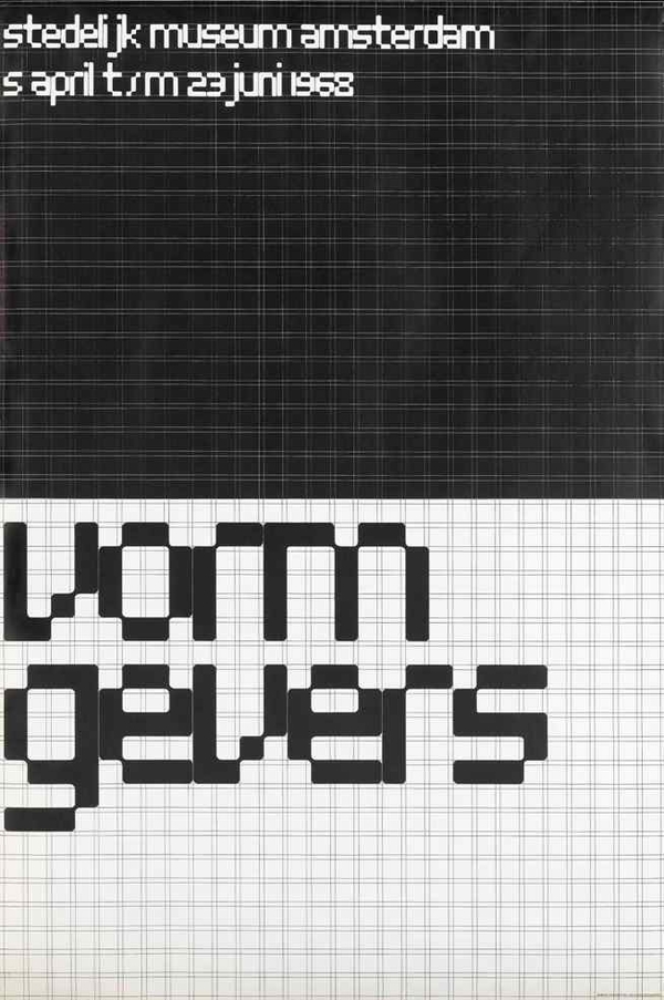 Vormgevers / Design / 1968 poster