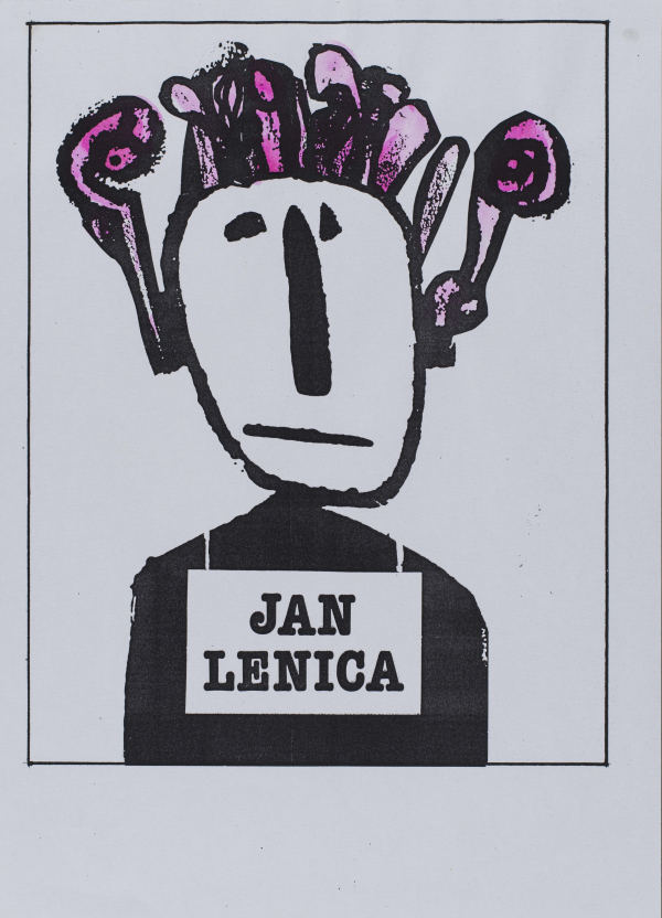 ヤン・レニツァ（『文化ニュース』38号）／ドローイング／1996
