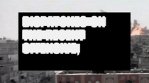 UNSEEN GAZA documentary title sequence, channel 4 television, 2009