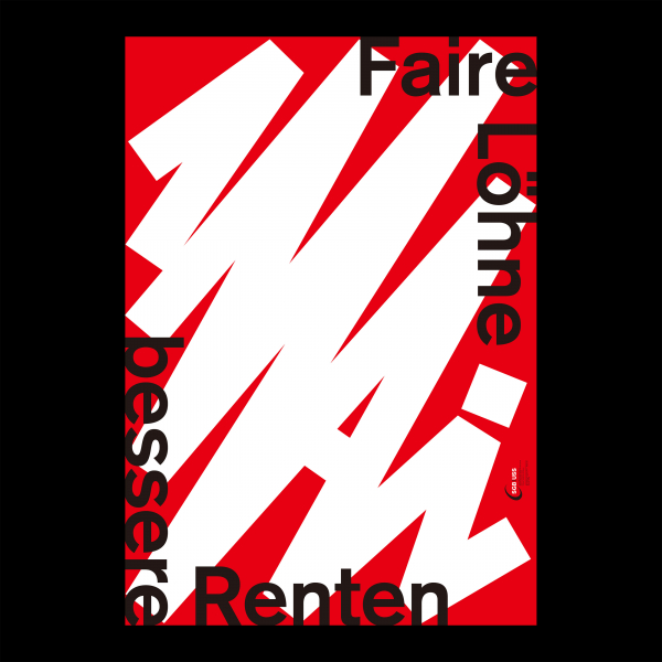 「1 Mai」(Poster) 2013 / Hubertus Design